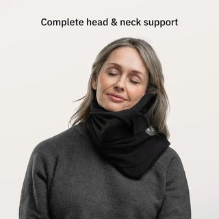 Ergonomic Travel Pillow Coral Red