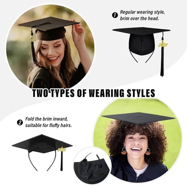 Graduation Season No-Slip Graduation Cap Headband Insert