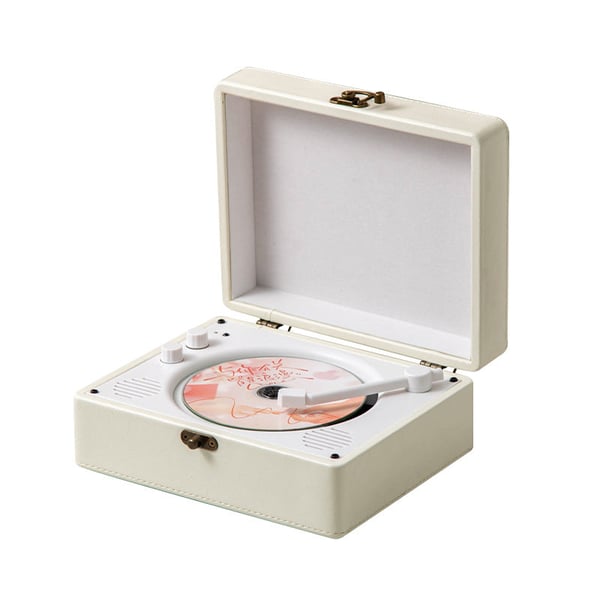 Portable Retro CD Bluetooth Music Player