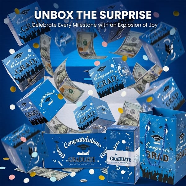 Graduation Pop Up Gift Box