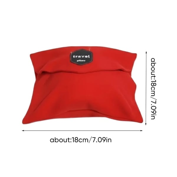 Ergonomic Travel Pillow Black