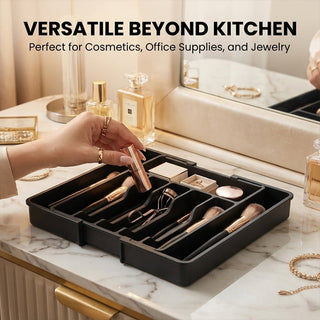 Kitchen Expandable Silverware Drawer Organizer