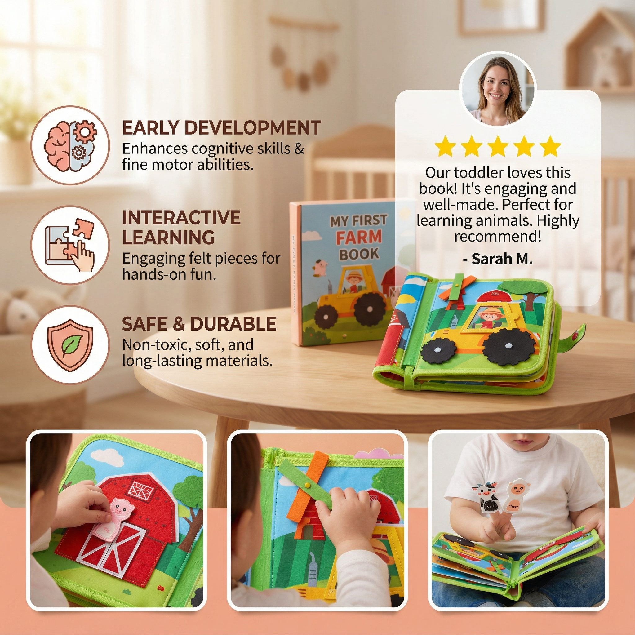 FarmTales - Educational Book for Kids