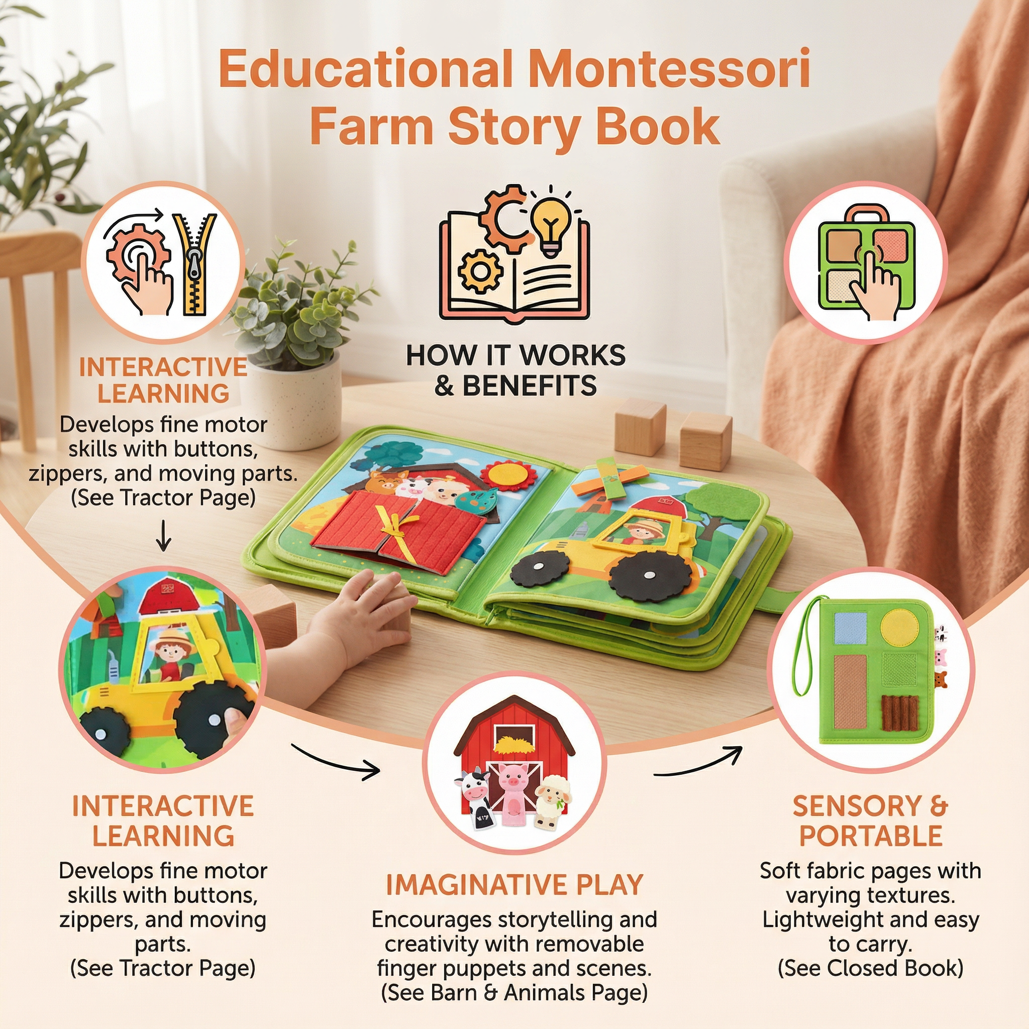 FarmTales - Educational Book for Kids