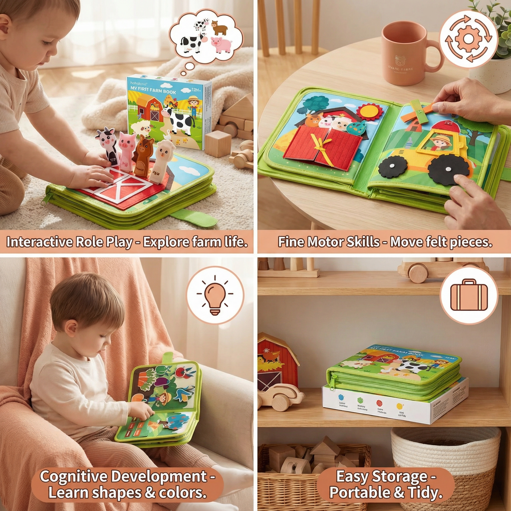 FarmTales - Educational Book for Kids