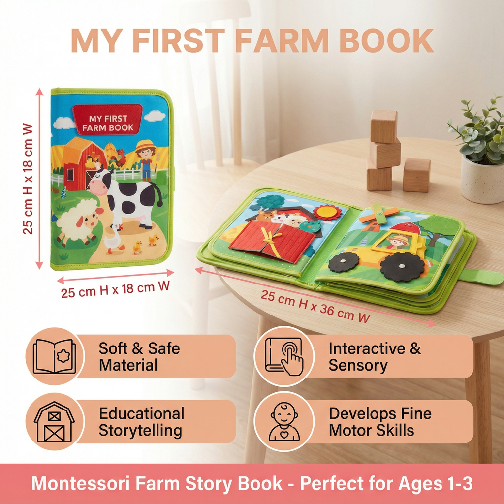 FarmTales - Educational Book for Kids