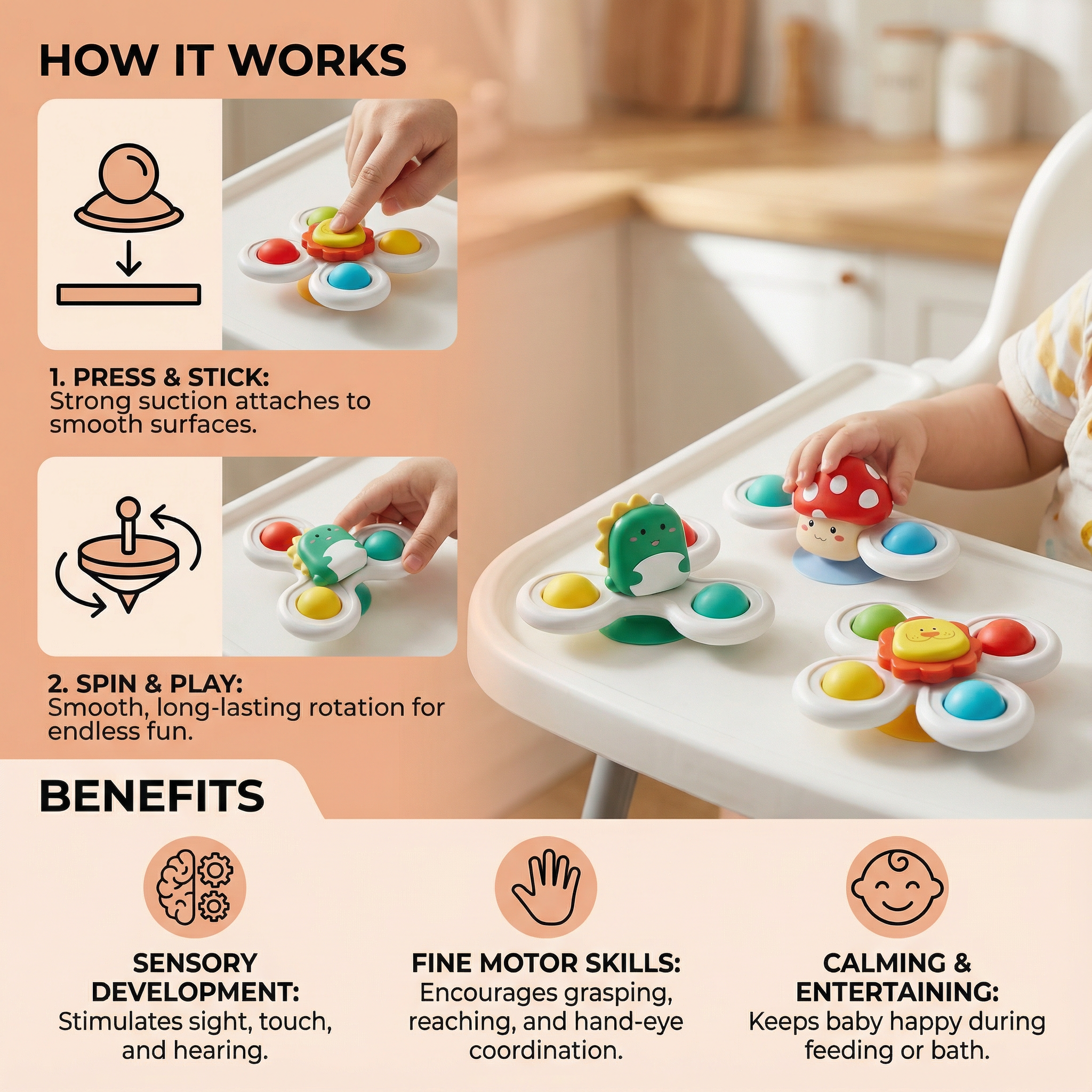 BabyWhirl - Spinning Sensory Toys