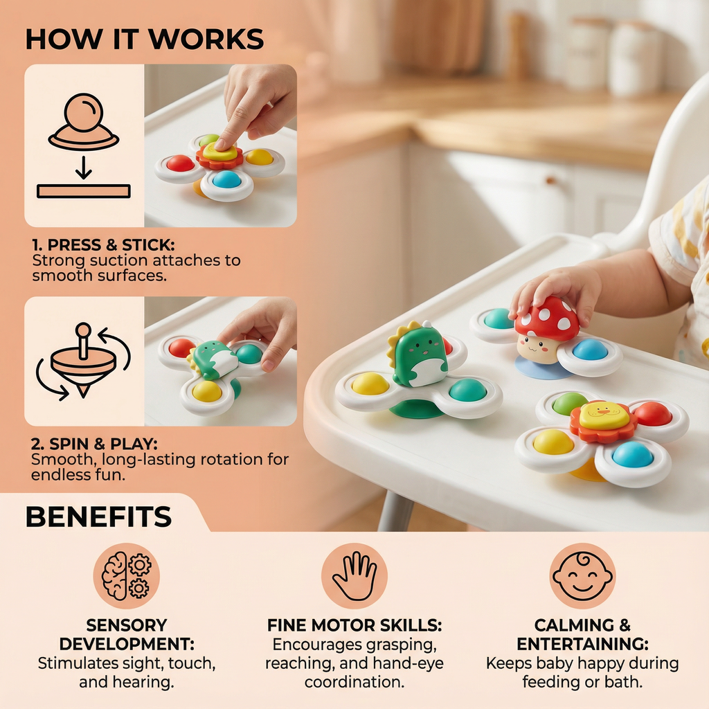 BabyWhirl - Spinning Sensory Toys