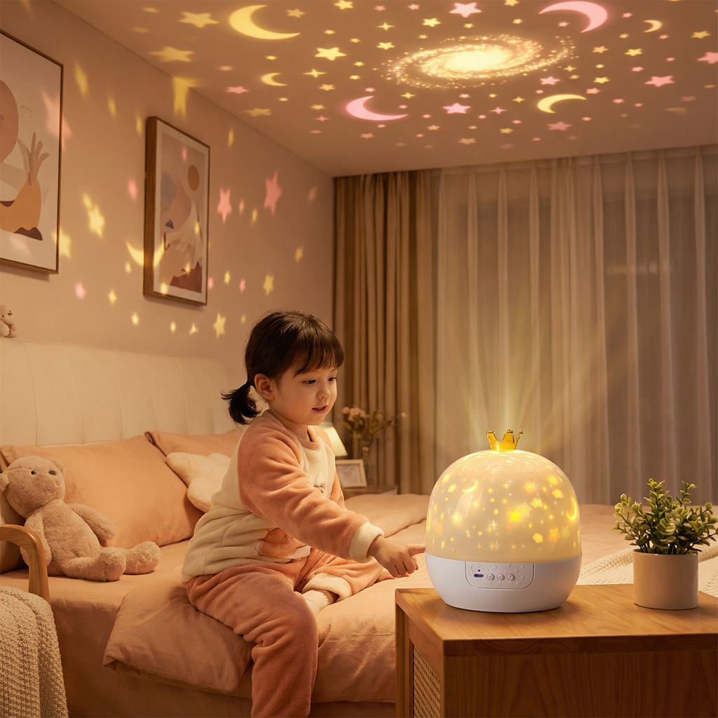 DreamGlow - 2-in-1 Night Light & Projector