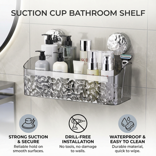 BathRack – No Drill Storage Shelf