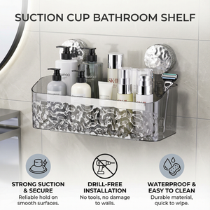 BathRack – No Drill Storage Shelf