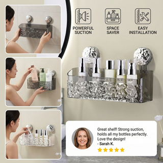 BathRack – No Drill Storage Shelf