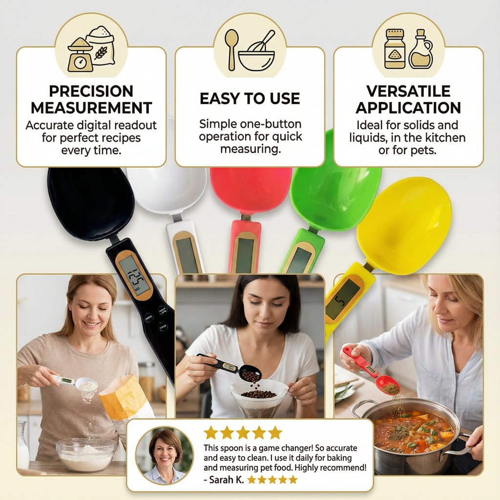 ChefScaleSpoon – Digital Precision Spoon