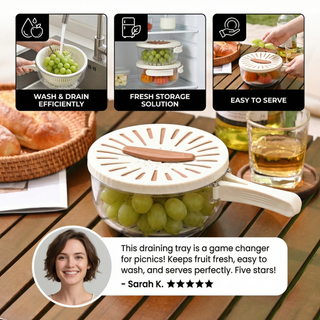 AquaDryDuo – Smart Sink Draining Tray