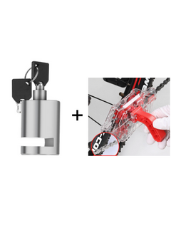 LockGuard – Motorcycle & Bicycle Anti-Theft Disc Brake Lock