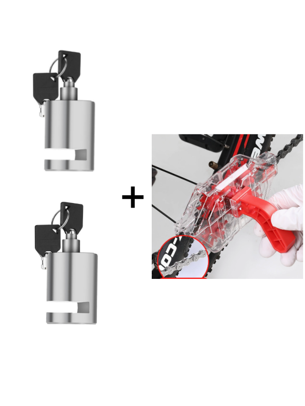 LockGuard – Motorcycle & Bicycle Anti-Theft Disc Brake Lock