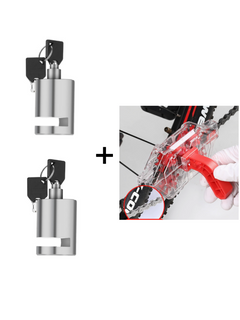 LockGuard – Motorcycle & Bicycle Anti-Theft Disc Brake Lock