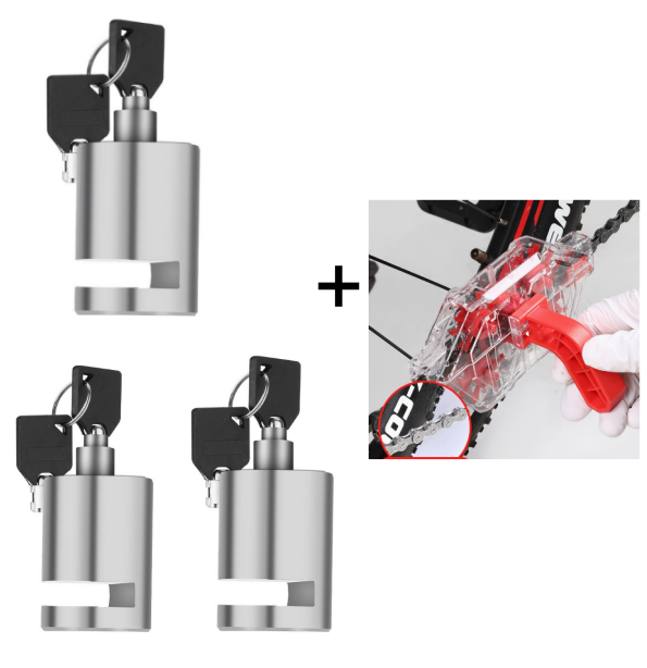 LockGuard – Motorcycle & Bicycle Anti-Theft Disc Brake Lock