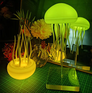 OceanWhisper - Dreamlike Jellyfish LED Lamp