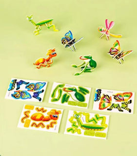 InsectiCraft – 3D DIY Insect Puzzle Set