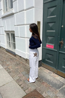 Y2K Star Color-Block Patchwork Jeans