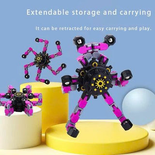 FlexiSpin – Transformable Fidget Toy