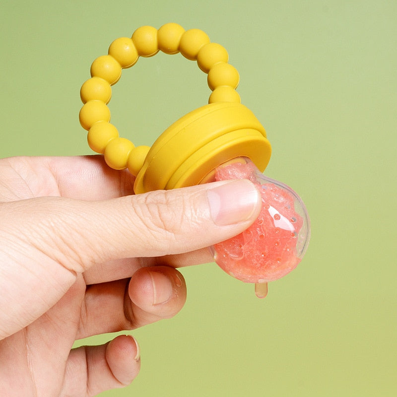 Silicone Mesh Baby Food Pacifier marnetic