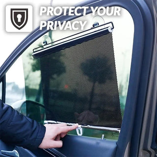Retractable Window Roller Sunshade For Truck/car/SUV/bedroom/kitchen/living room/office Marnetic