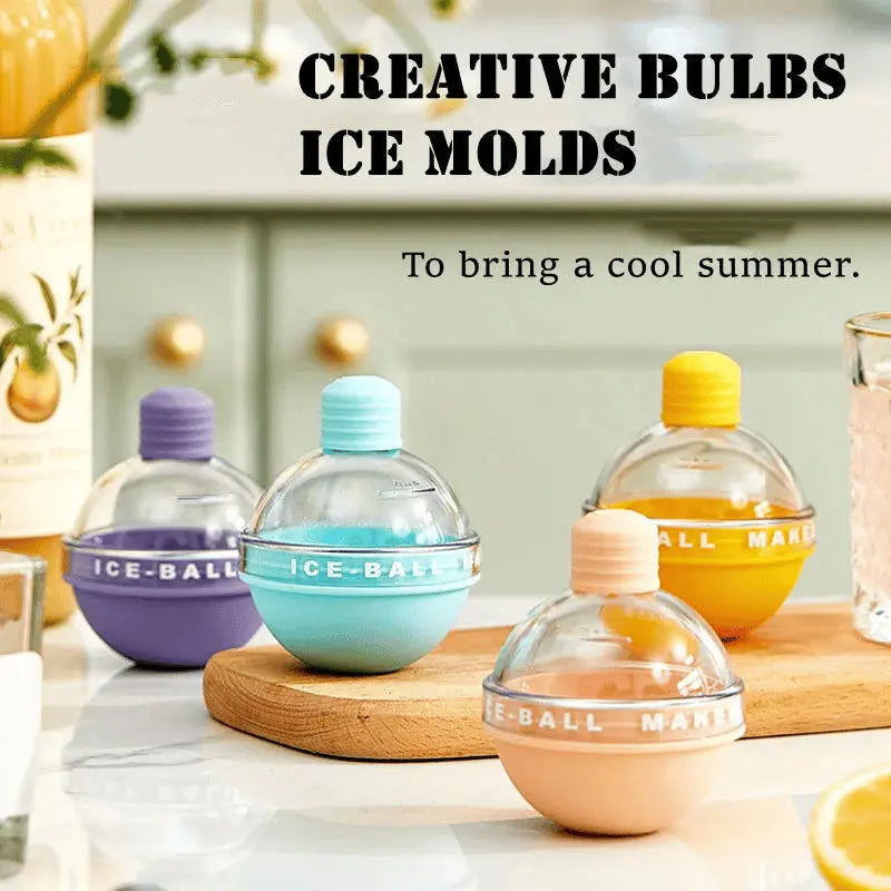 Light Bulbs Ice Molds Marnetic
