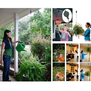 Plant Pulley Set For Garden Baskets Pots, Birds Feeder marnetic