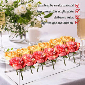 💓Mother's Day Gift - Clear Acrylic Flower Vase Marnetic