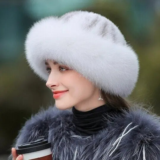 🎁Women's Winter Furry Hat Marnetic