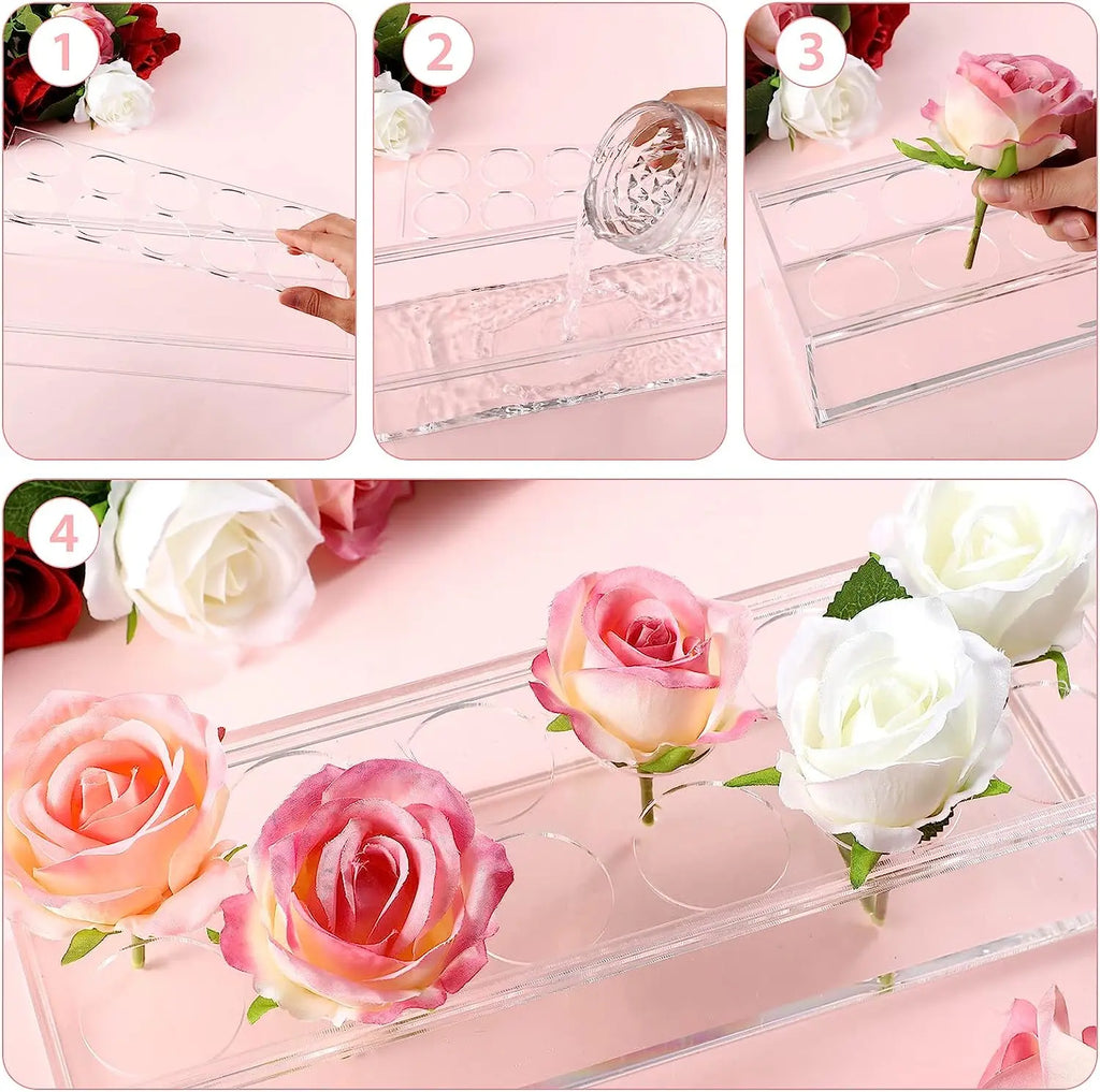 💓Mother's Day Gift - Clear Acrylic Flower Vase Marnetic