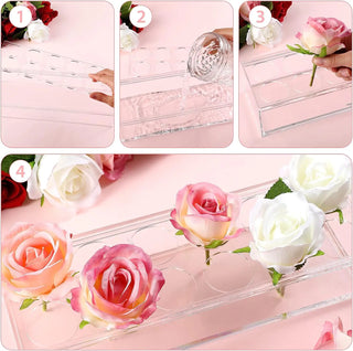 💓Mother's Day Gift - Clear Acrylic Flower Vase Marnetic