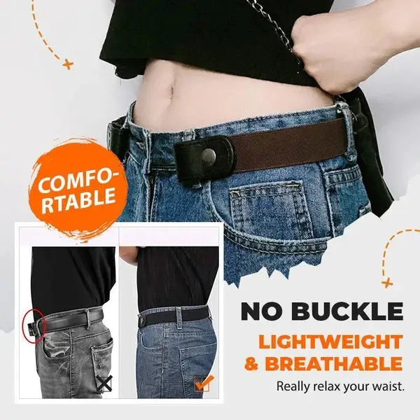 Buckle-free Invisible Elastic Waist Belts Marnetic