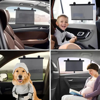 Retractable Window Roller Sunshade For Truck/car/SUV/bedroom/kitchen/living room/office Marnetic