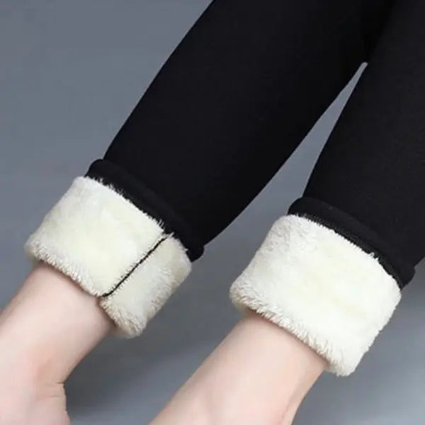 Winter Thermal Leggings High Waisted Pants For Women marnetic