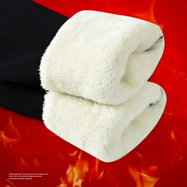 Winter Thermal Leggings High Waisted Pants For Women marnetic
