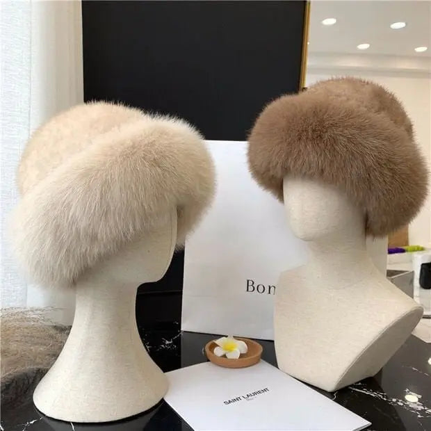 🎁Women's Winter Furry Hat Marnetic