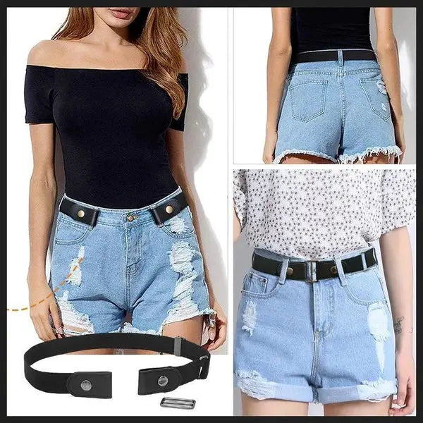 Buckle-free Invisible Elastic Waist Belts Marnetic