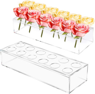 💓Mother's Day Gift - Clear Acrylic Flower Vase Marnetic