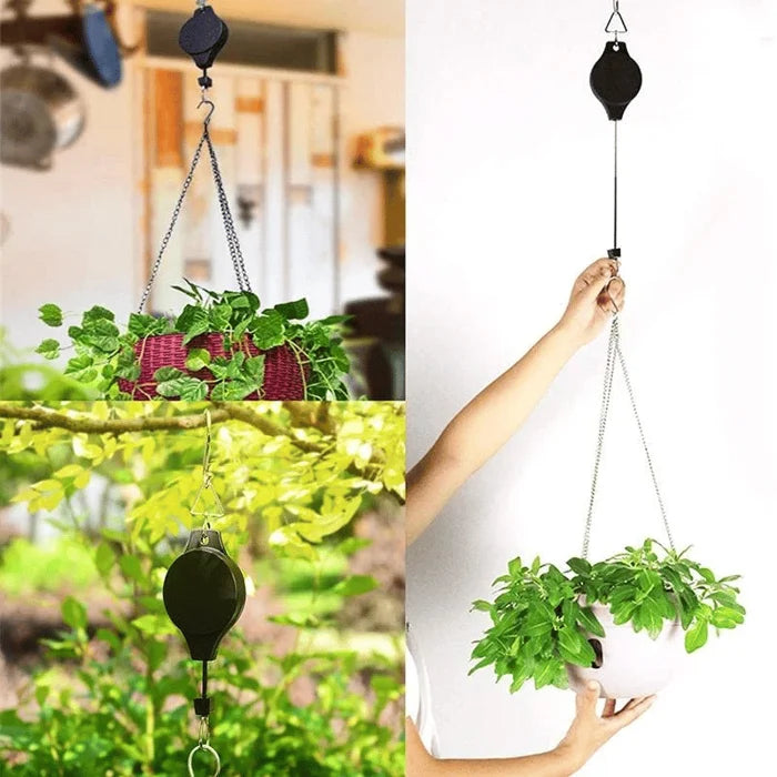 Plant Pulley Set For Garden Baskets Pots, Birds Feeder – marnetic