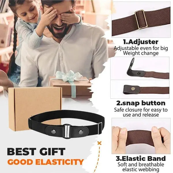 Buckle-free Invisible Elastic Waist Belts Marnetic
